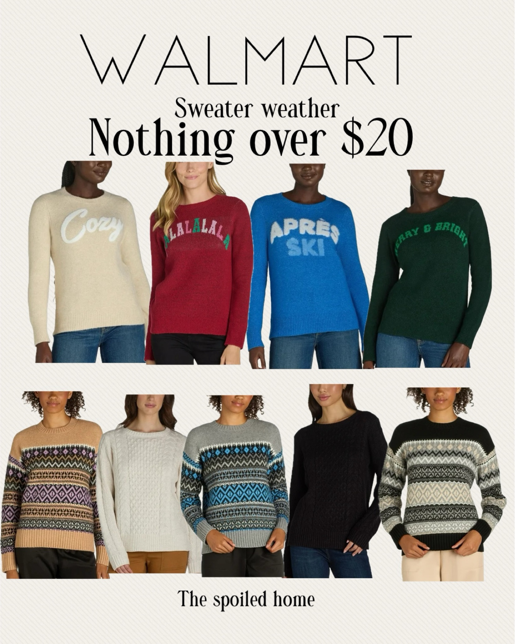 Sweater Weather! 

#LTKStyleTip #LTKFindsUnder50