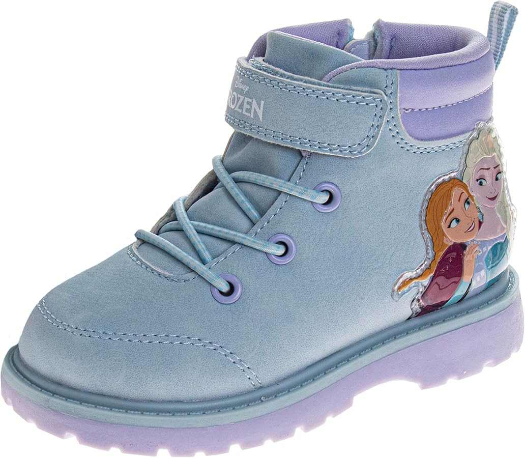 Josmo Character Kids Frozen Minnie Mouse Cars Paw Patrol SpiderMan Boots for Boys Girls Workboot ... | Amazon (US)