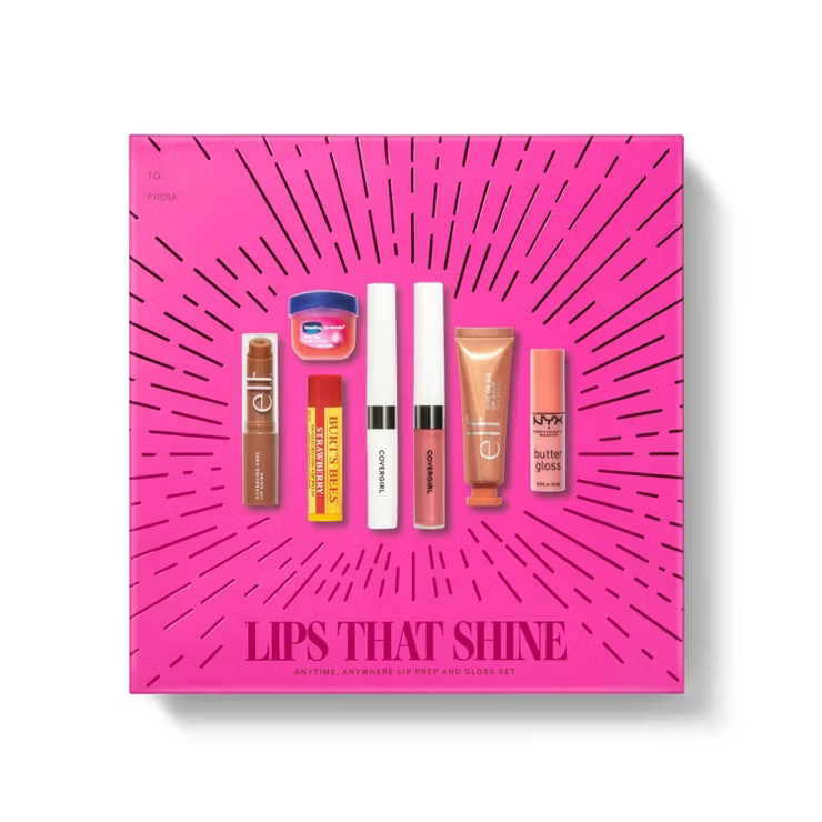 Lips That Shine Lip Makeup Gift Set - 6ct | Target