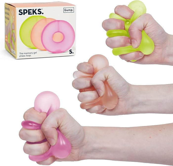 Speks Gump Loop Stress Balls | Ultra Soft Squishy Fidget Toy for Adults & Teens | Stress Relief &... | Amazon (US)