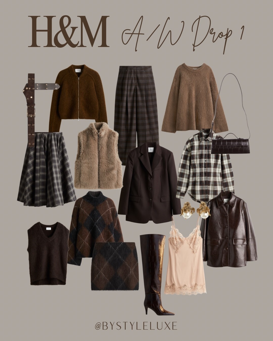 H&M A/W Drop 1 - new season just dropped with cosy textures and lots of checked pieces. The knitwear is a must! 

#autumnoutfit #jumper #blazer 

#LTKuk #LTKautumn #LTKshoes