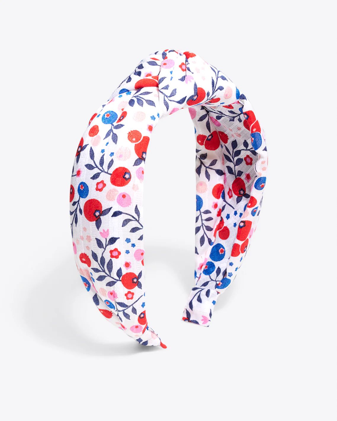 Knot Headband in Berry Print | Draper James (US)
