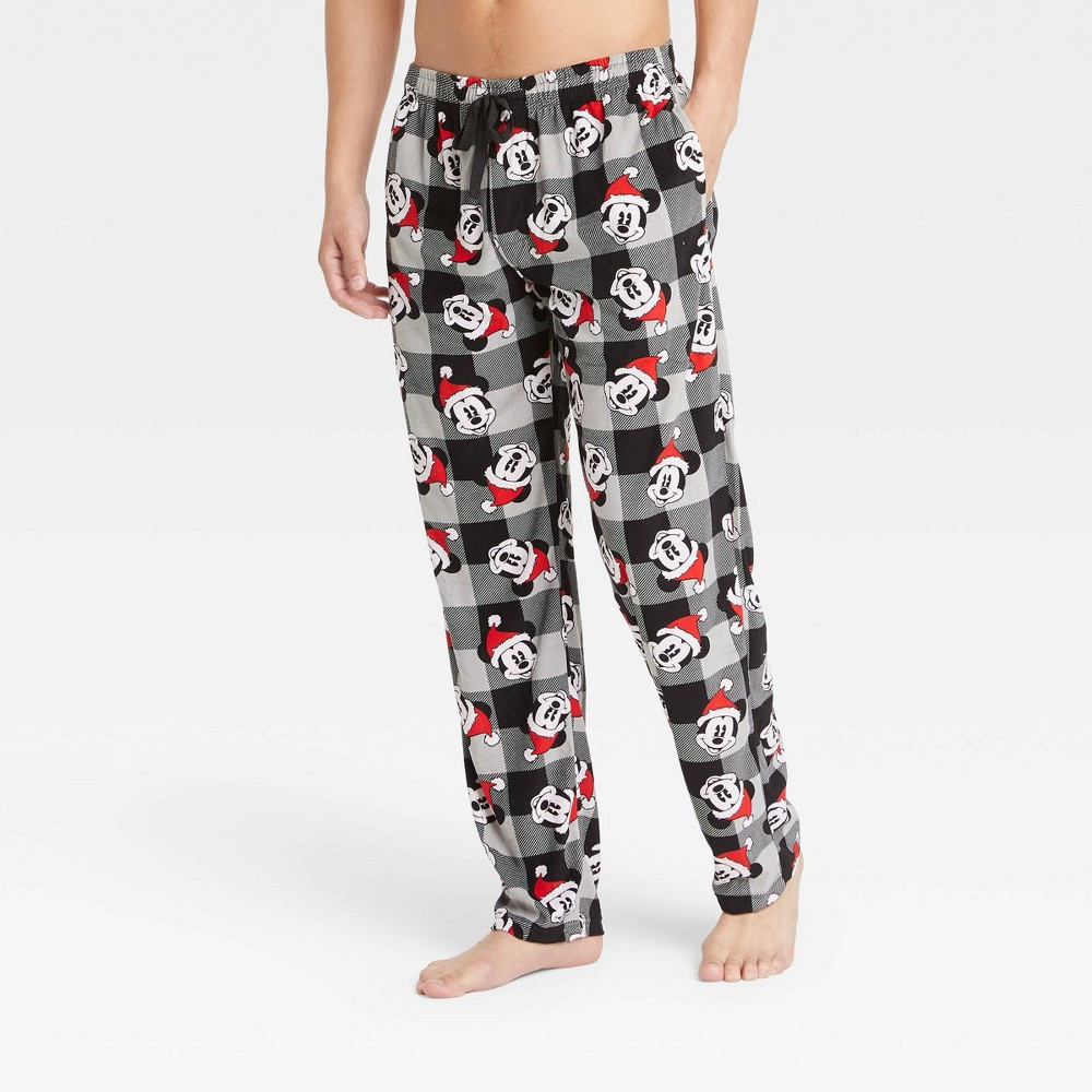 Men's Disney Mickey Mouse Pajama Pants - Gray S | Target