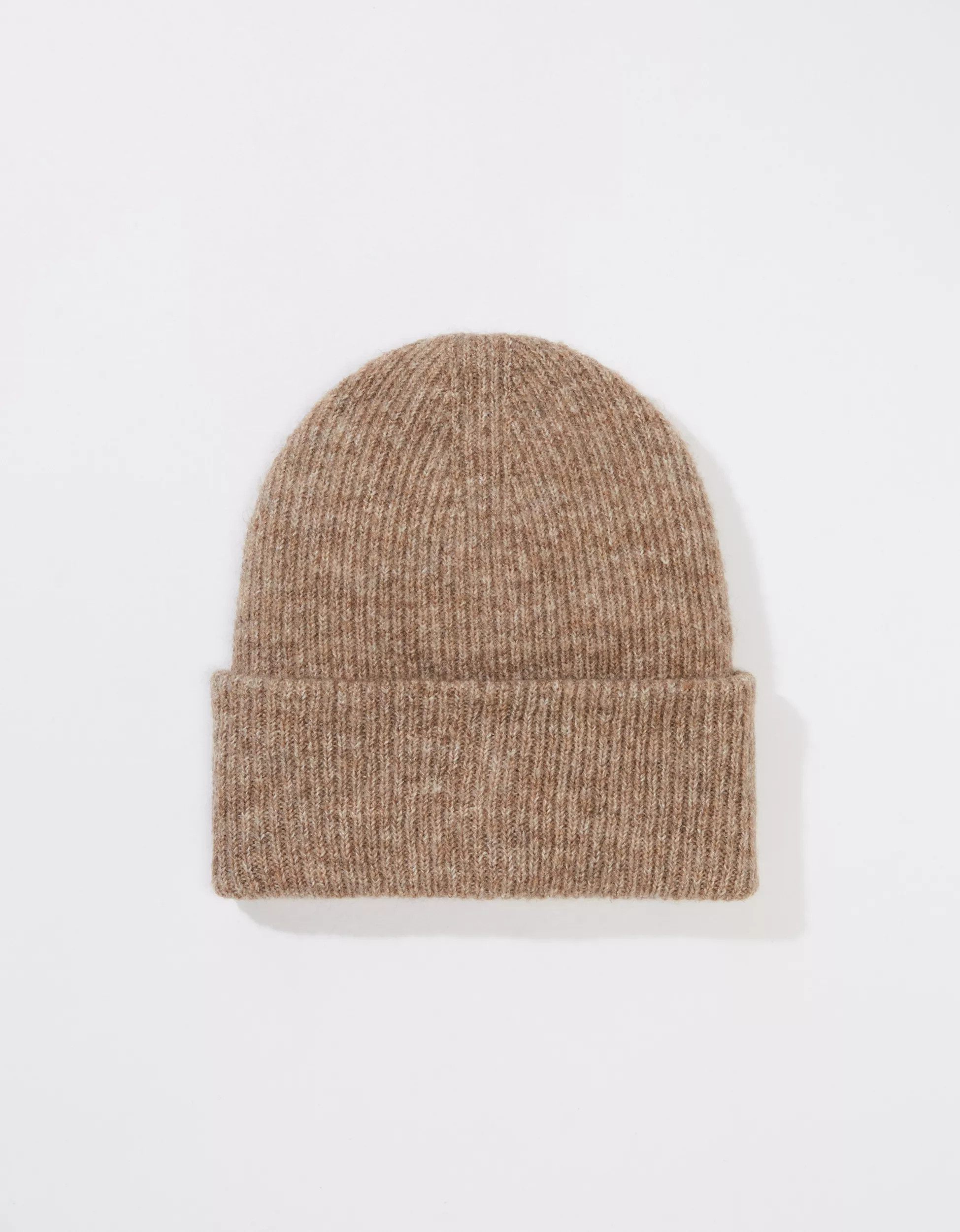 AE Fuzzy Ribbed Bestie Beanie | American Eagle Outfitters (US & CA)