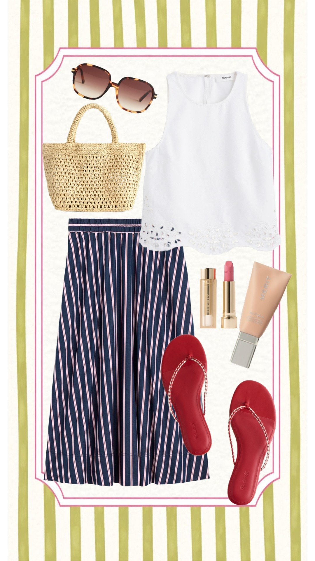 Madewell sale 
Cute patriotic holiday look or all summer

#LTKxMadewell #LTKOver40 #LTKSaleAlert