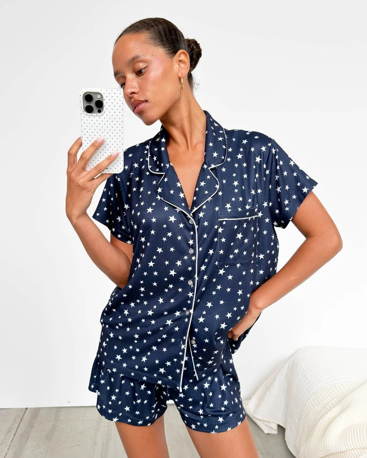 Star Spangled Flora Pillowsoft Short Set | Splendid