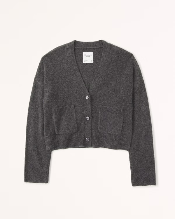Classic Short Cardigan | Abercrombie & Fitch (US)