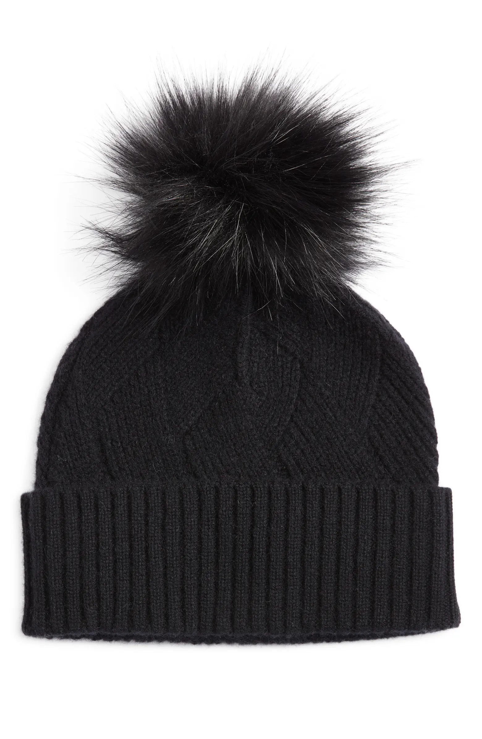 Recycled Cashmere Pom Beanie | Nordstrom