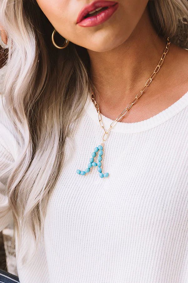 Really Lovely Initial Necklace | Impressions Online Boutique