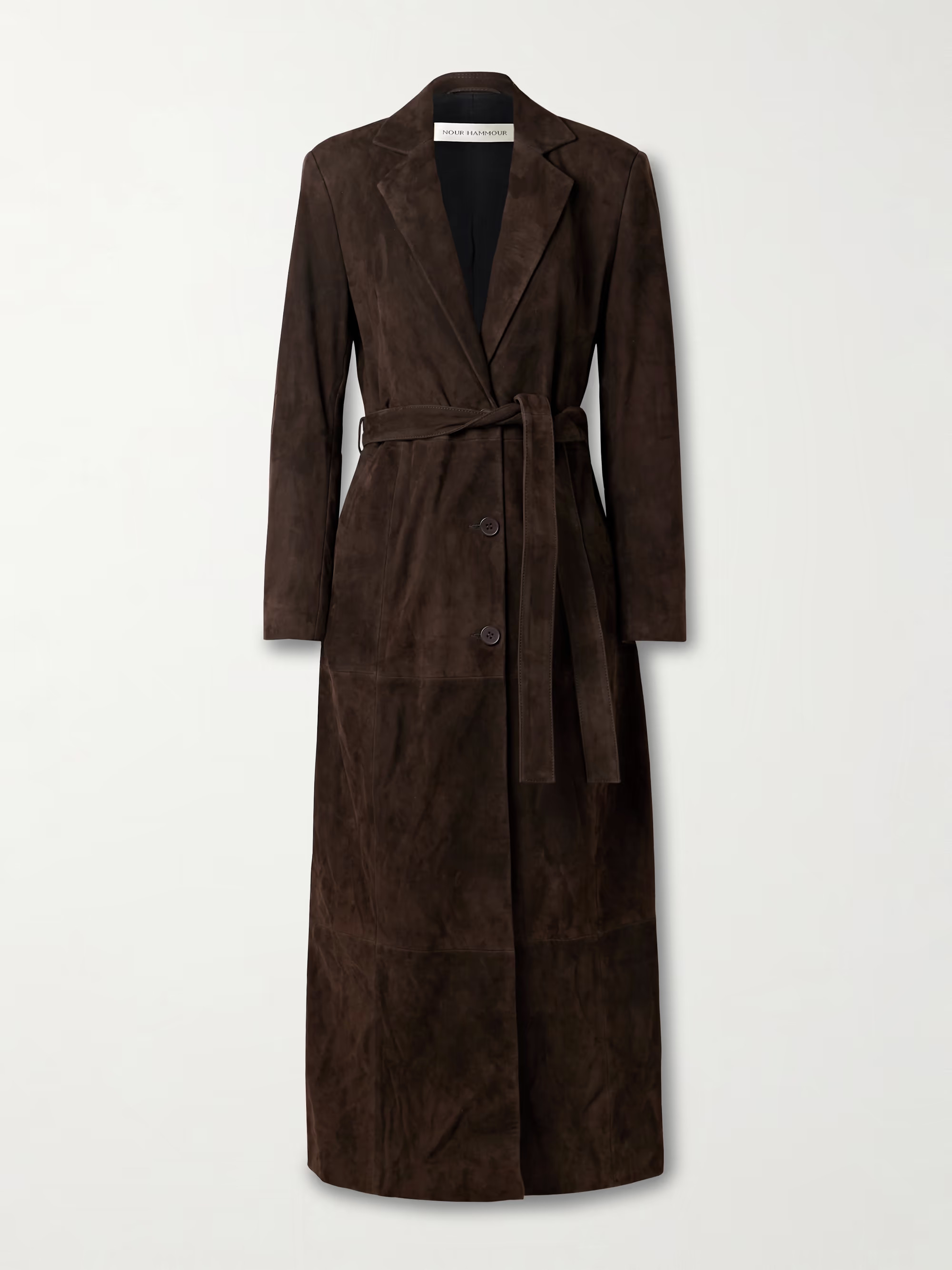 Vesper belted suede coat | NET-A-PORTER (UK & EU)