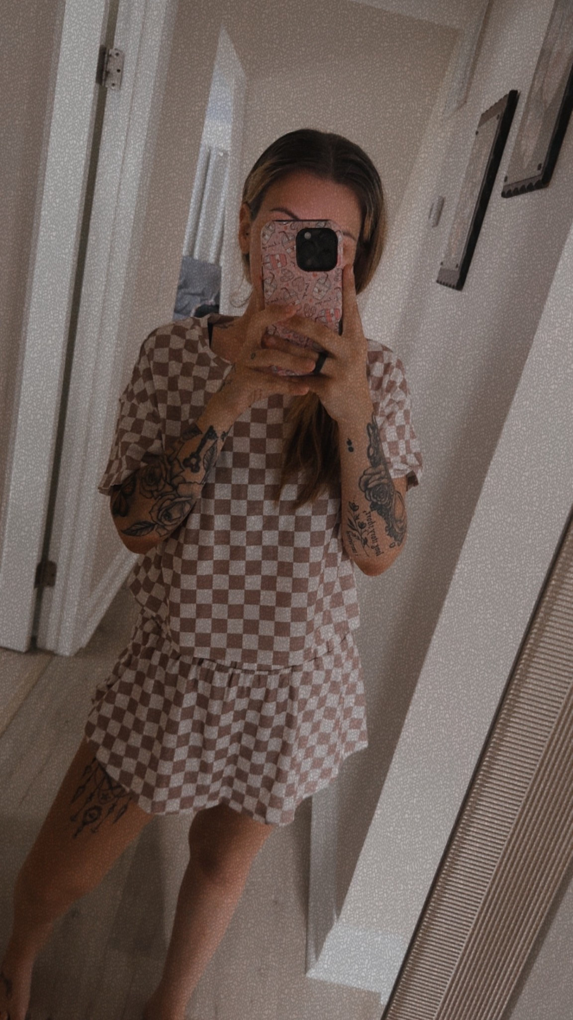 obsessed with this checkered set from shein! the front is flowy like a skirt but they’re shorts 😍

wearing a size small (4) 🥳

#LTKPetite #LTKootd #LTKmomlife