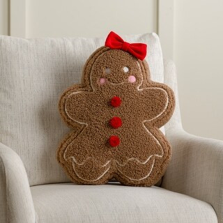 Gingerbread Girl Pillow - Bed Bath & Beyond - 41544372 | Bed Bath & Beyond