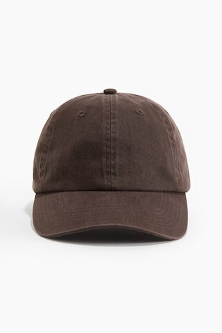 H & M - Cotton twill cap - Brown | H&M (UK, MY, IN, SG, PH, TW, HK)