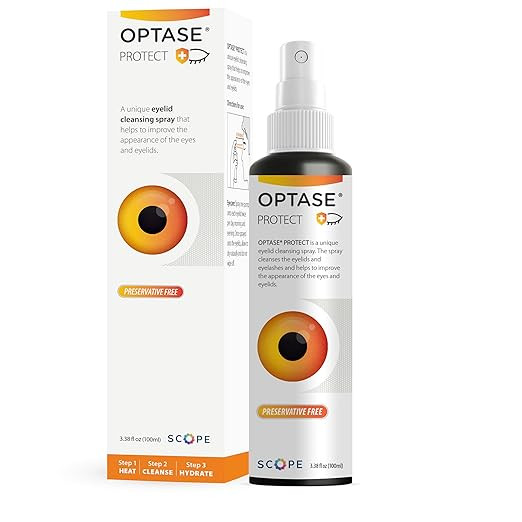 Optase Protect Eyelid Cleansing Spray, 100ml – Gentle Hypochlorous Acid Spray for Daily Eyelid ... | Amazon (US)