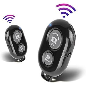 2 Pack Bluetooth Camera Remote Control - Bluetooth Remote for iPhone & Android Phones iPad iPod Tabl | Amazon (US)