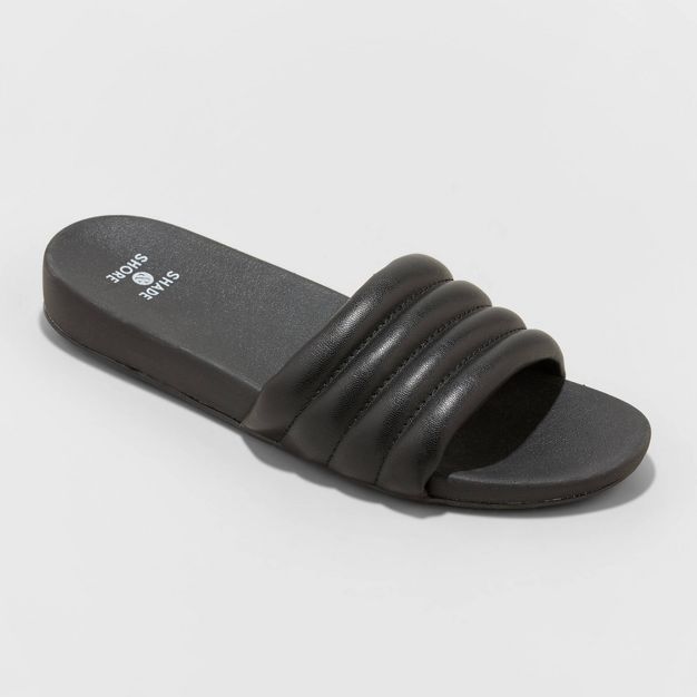 Women's Kendra Single Band Slide Sandals - Shade & Shore™ | Target