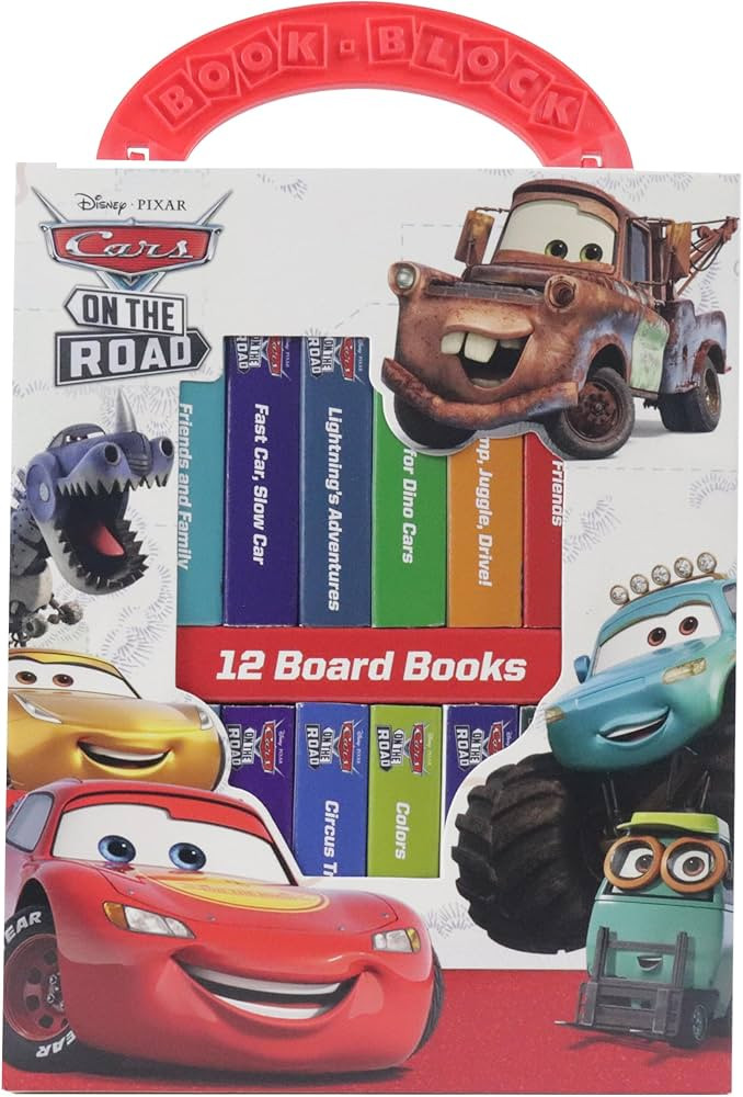 Disney Pixar Cars Lightning McQueen, Mater, and More! - My First Library Board Book Block 12-Book... | Amazon (US)