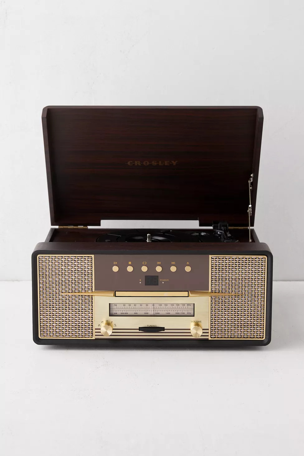 Crosley Rhapsody Bluetooth Entertainment Center | Urban Outfitters (US and RoW)