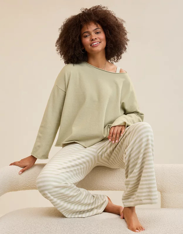 Aerie Sunday Soft Boatneck Sweater | Aerie