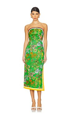 Alemais Fiesta Bodice Dress in Green from Revolve.com | Revolve Clothing (Global)