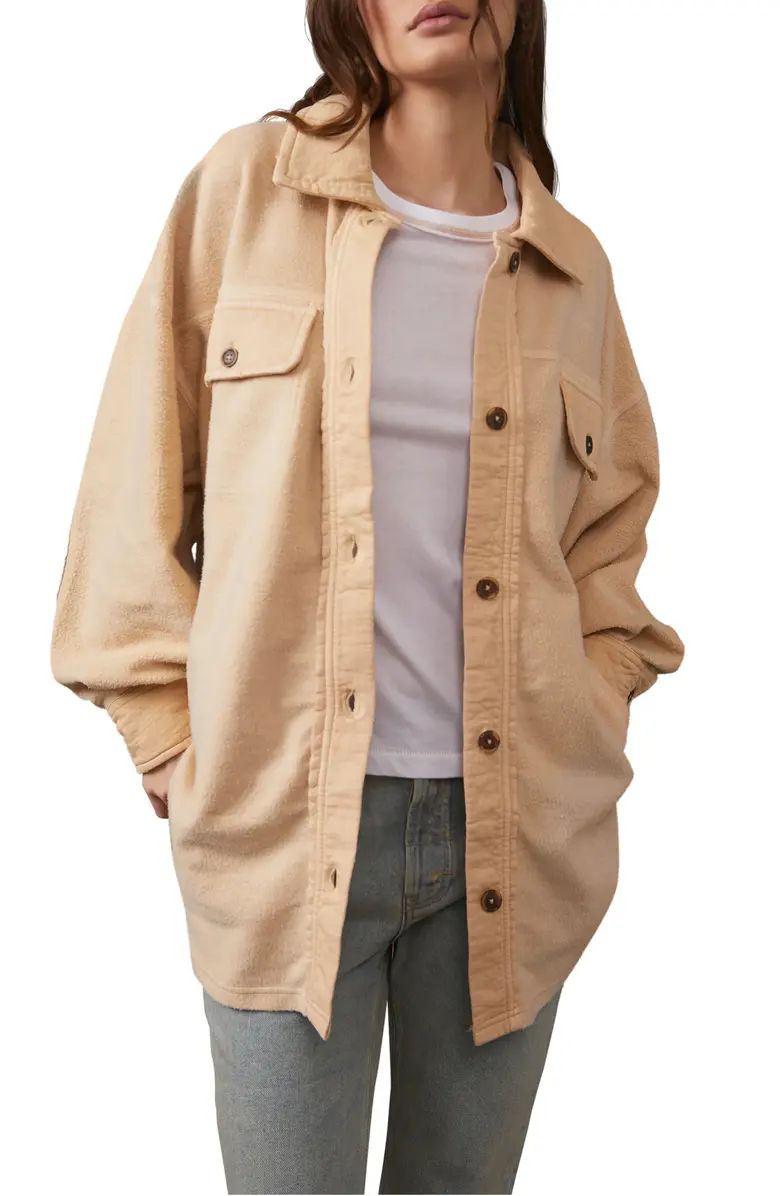 We the Free Ruby Fleece Shirt Jacket | Nordstrom Canada
