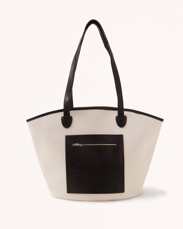 Women's Canvas Tote Bag | Women's New Arrivals | Abercrombie.com | Abercrombie & Fitch (US)