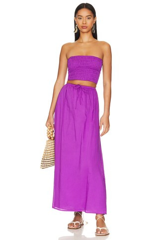 FAITHFULL THE BRAND Calla Top in Violet from Revolve.com | Revolve Clothing (Global)