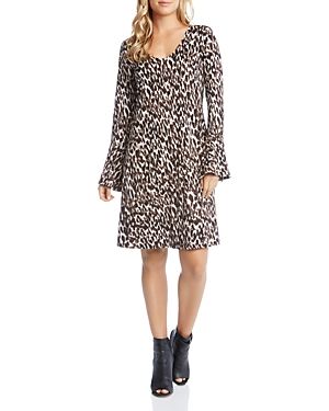 Karen Kane Leopard Print Bell Sleeve Dress | Bloomingdale's (US)