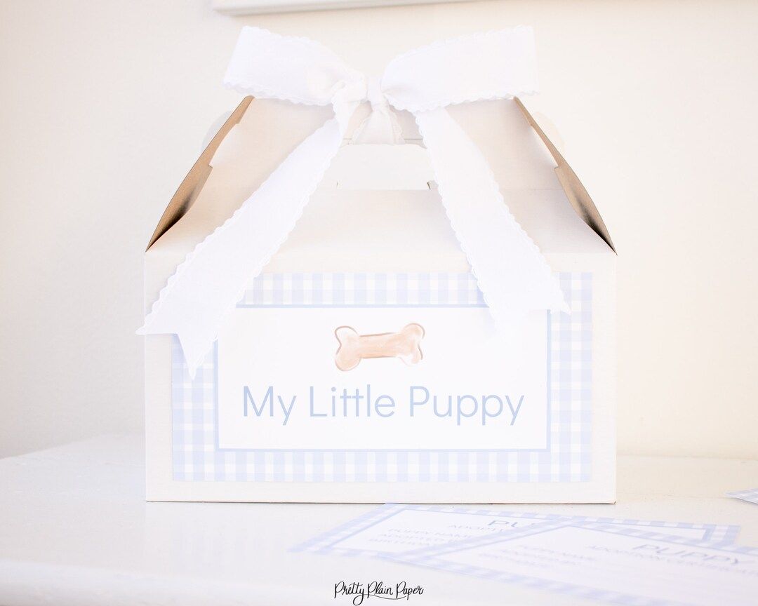 My Little Puppy Labels for Adopt a Puppy Boxes | Printable Download | 1027 | Adopt a Puppy Printa... | Etsy (US)