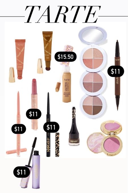 Tarte is having a great sale! These are all some of my favorite products but several of them are on major sale! I love their eyeliner, especially the micro liner! I use it to line my waterline. And of course the Shape Tapenis amazing! I ordered a darker color this time. And the tubing mascara has been talked about all over TikTok and everyone raves about it!

#LTKGiftGuide #LTKbeauty #LTKHoliday