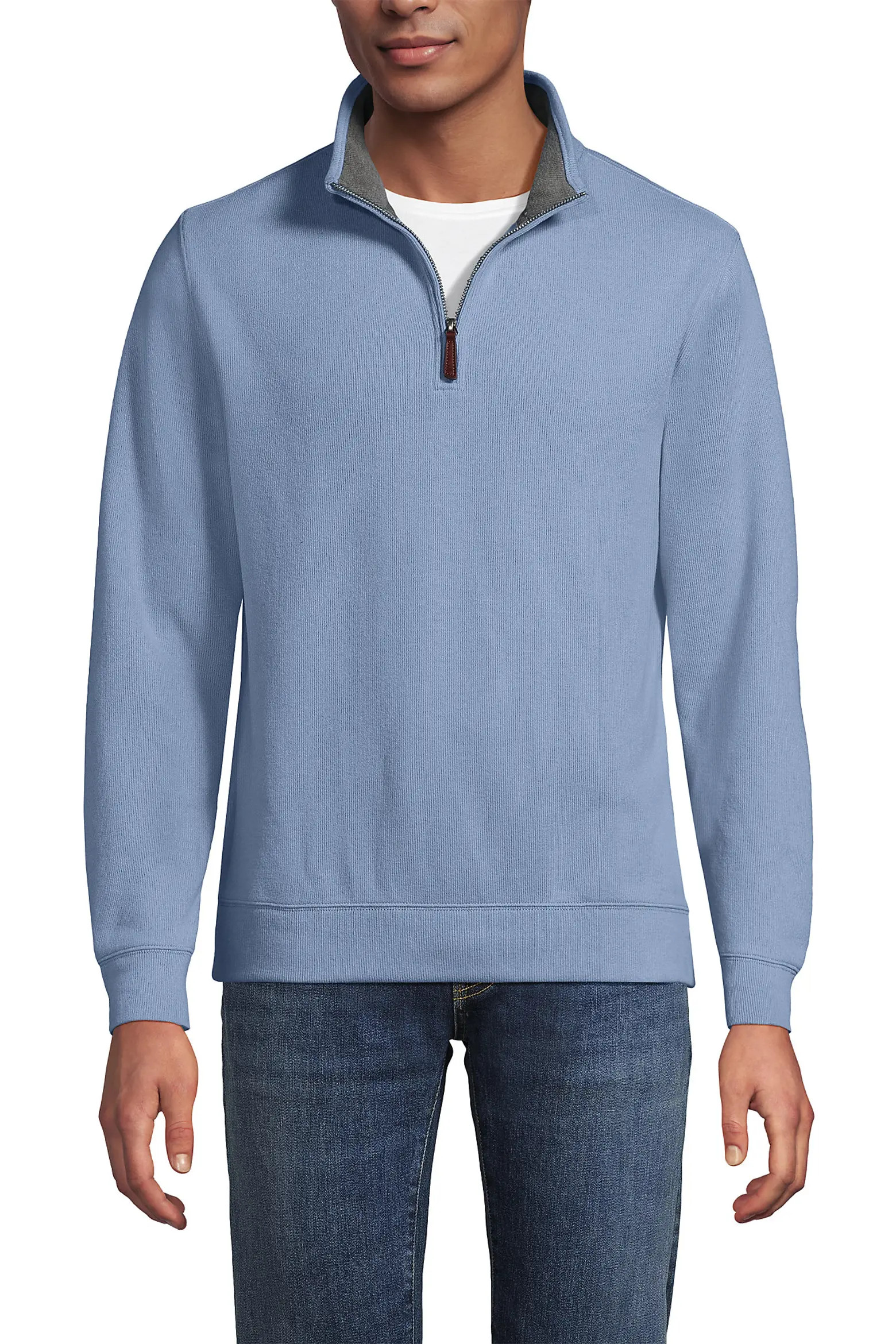 Bedford Rib Quarter Zip Pullover Sweater (Men) | Nordstrom | Nordstrom