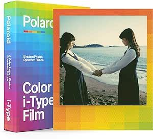 Polaroid i-Type Color Film - Rainbow Spectrum Edition (8 Photos) (6023) | Amazon (US)