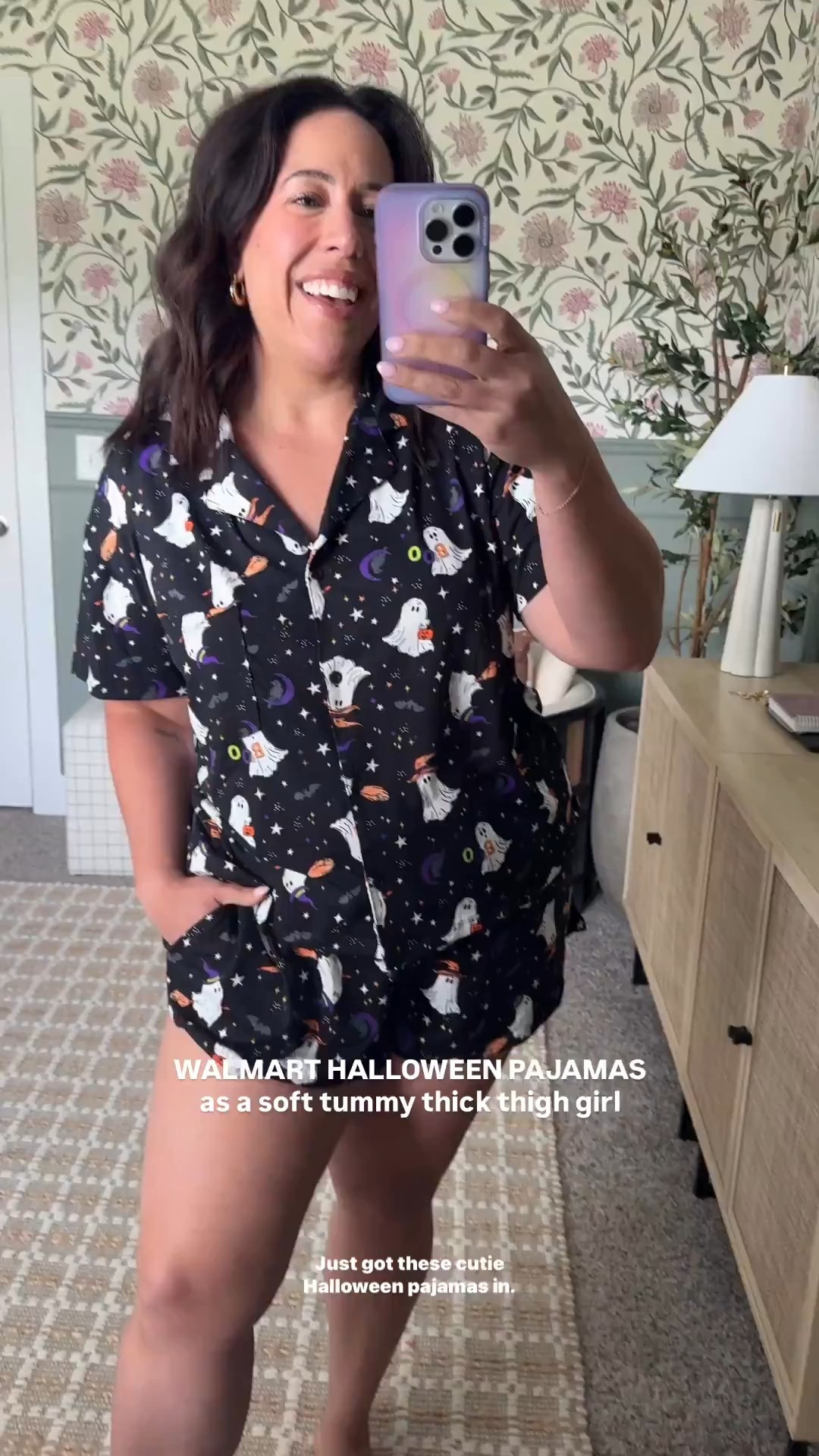 Adorable Halloween pajama set from Walmart! Wearing a size XL 👻 Under $20! 

Halloween pjs, Halloween fashion, cozy pjs, Walmart pajamas, Walmart pj set, mom of 2

#LTKMidsize #LTKFindsUnder50 #LTKSeasonal
