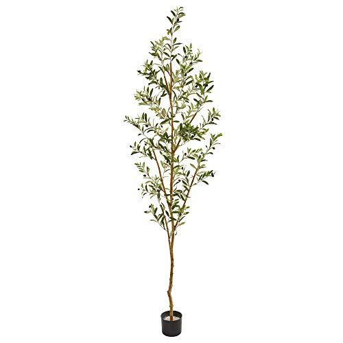 Nearly Natural 9160 82” Olive Artificial Silk Trees, Green | Amazon (CA)