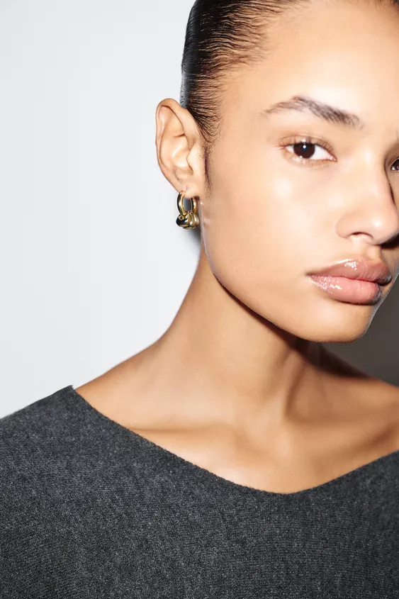 PACK OF COMBINED HOOP EARRINGS | Zara US