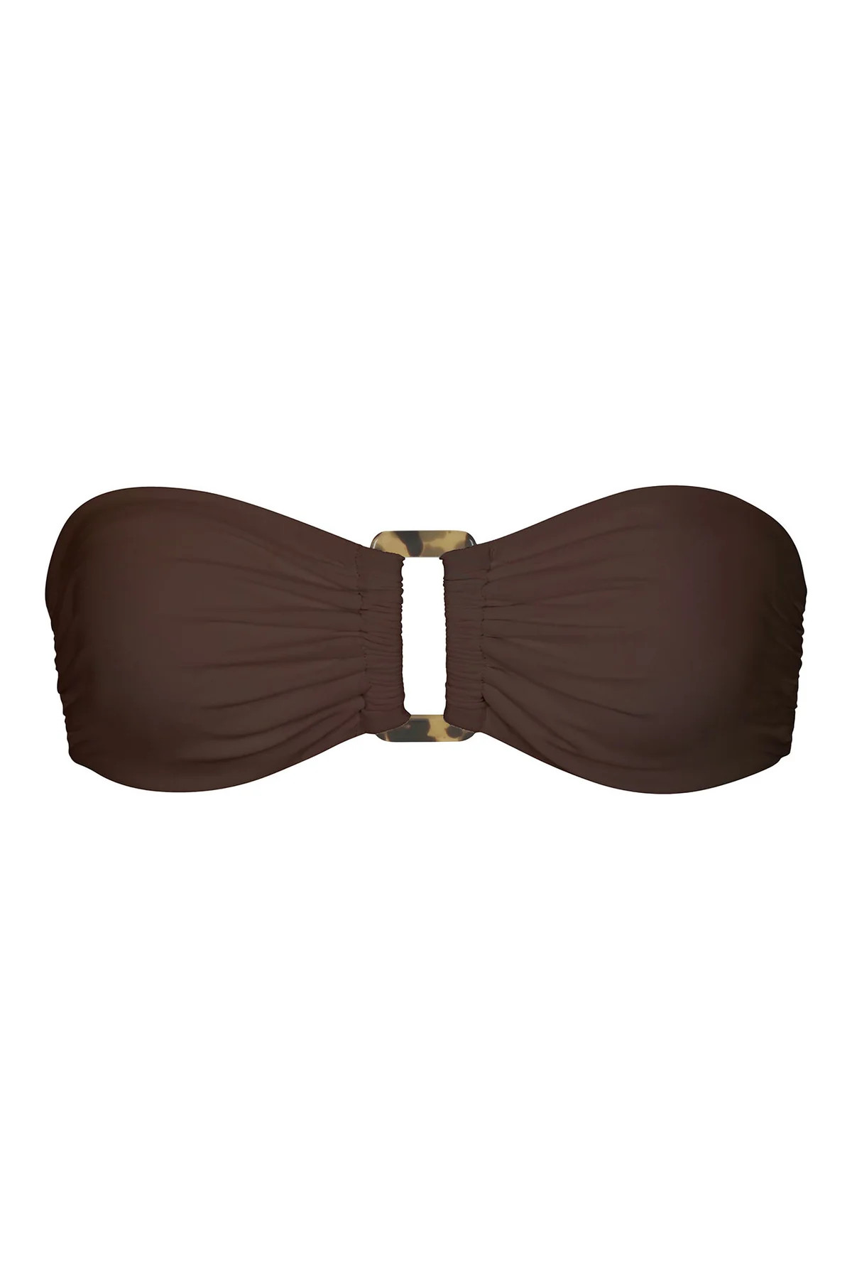 Tortoise Bandeau Bikini Top | Anemos Swim (US)