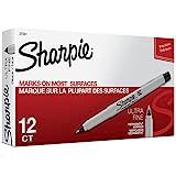 Sharpie Permanent Markers, Ultra Fine Point, Black, 12-Count | Amazon (US)