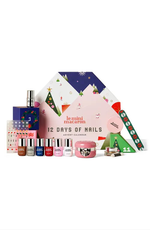 Le Mini Macaron 12 Days of Nails Advent Calendar $100 Value in None at Nordstrom | Nordstrom