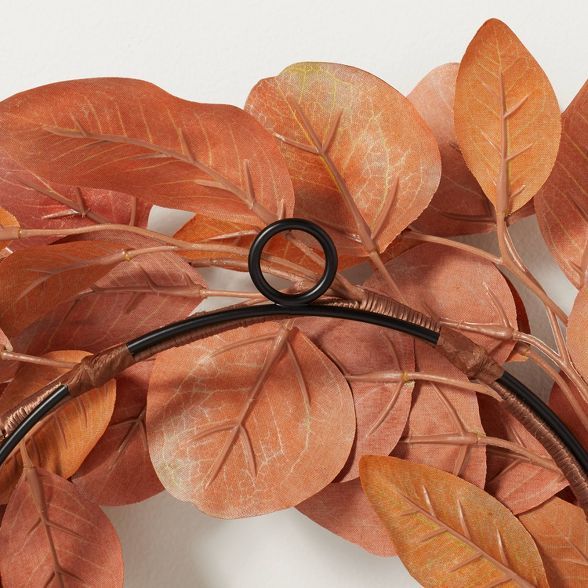 Faux Rusted Eucalyptus Plant Wreath - Hearth & Hand™ with Magnolia | Target