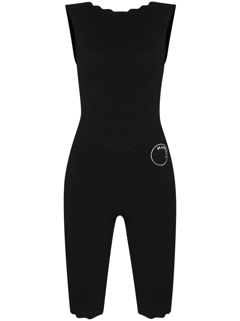 Iga scalloped leotard | Farfetch Global