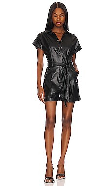 Short Sleeve Faux Leather Romper
                    
                    BCBGeneration | Revolve Clothing (Global)
