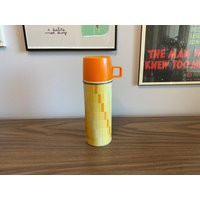 Thermos 1 Quart Orange Mid Century | Vintage Lunch Thermos | Etsy (US)
