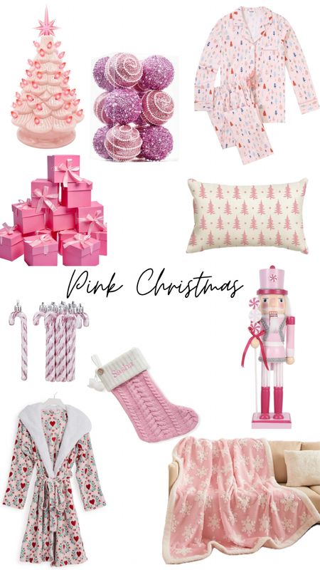 Pink Christmas 

#LTKfindsunder100 #LTKHoliday #LTKSeasonal
