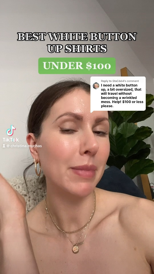 Best white button up shirts for under $100 