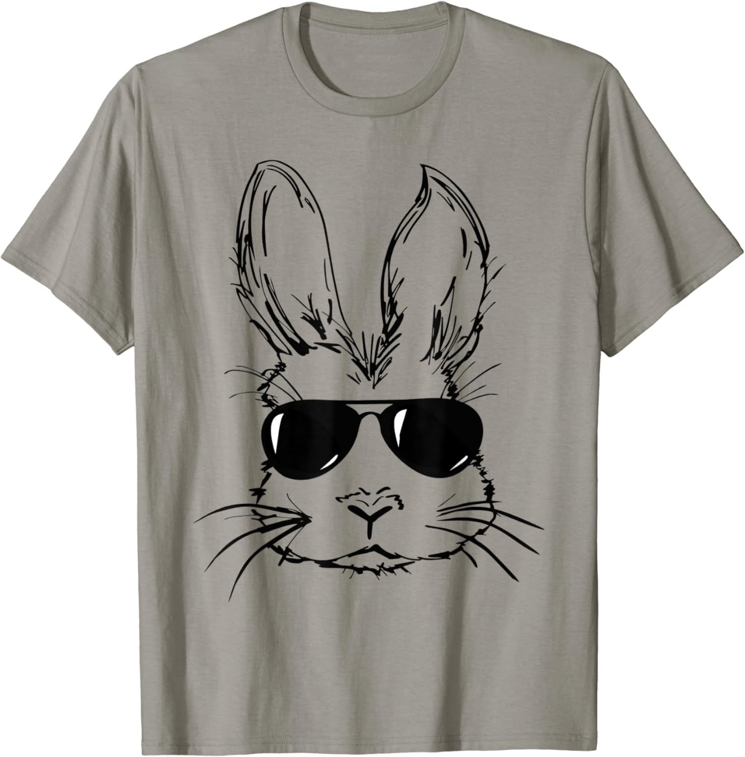 Bunny Face With Sunglasses Easter Day For Boys Men Kids T-Shirt | Amazon (US)