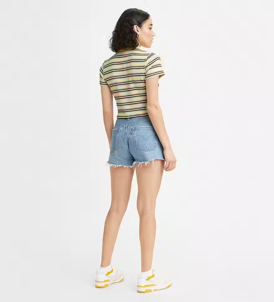 501® High Rise Women's Shorts - Light Wash | Levi's® US | LEVI'S (US)