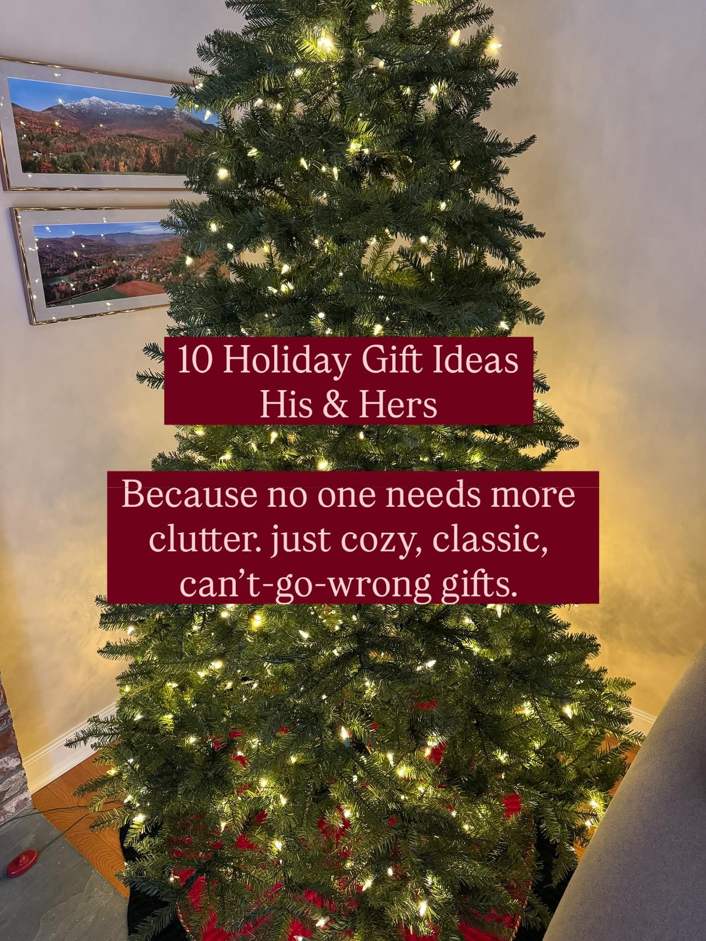 10 Holiday Gifts They’ll Actually Love 🎁 (No Clutter Here!)

Like, Follow, & Comment HOLIDAY and I’ll send links right to your DM.
 If your holiday shopping list has already started… same. And these 10 gift ideas? They’re cozy, classic, and guaranteed crowd-pleasers.
From faux fur slippers and stainless steel flasks to the perfect waterproof toiletry bag and roll-top backpack, I curated this list with real use + real style in mind—for him, for her, or for yourself (no judgment).
✨ This is Post 7 in my “Series of 10” carousel drops—don’t forget to follow along for more weekly gift, fashion, and beauty picks!
🛍 Everything is linked in my ShopMy storefront for easy holiday shopping 📌 Save this post for when you need a quick win 👯‍♀️ Share it with the friend who never knows what to buy 💬 I’d love to know: what’s your go-to gift that always hits?
👉 Follow @atalldrinkofstyle for tall-friendly, timeless, over-40 style, and seasonal picks that make life easier 🛒 Links to all 10 gifts in bio + stories!

#HolidayGiftGuide #GiftIdeas2025 #GiftsForHimAndHer #CozyGiftIdeas #TimelessGifts #Over40Style #ShopMyStyle #ClassicStyleOver40 #AmazonHolidayGifts #GiftGuideForHer #GiftGuideForHim #TallGirlStyle #EverydayStyle #GiftGuideSeries #HolidayShoppingList #SeriesOf10

#LTKOver40 #LTKGiftGuide #LTKHoliday