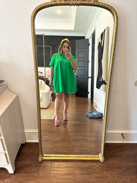 Feeling really cute in this green dress from Old Navy! 💚 They have tons of cute spring looks. 

#LTKfindsunder50 #LTKplussize #LTKstyletip #oldnavy