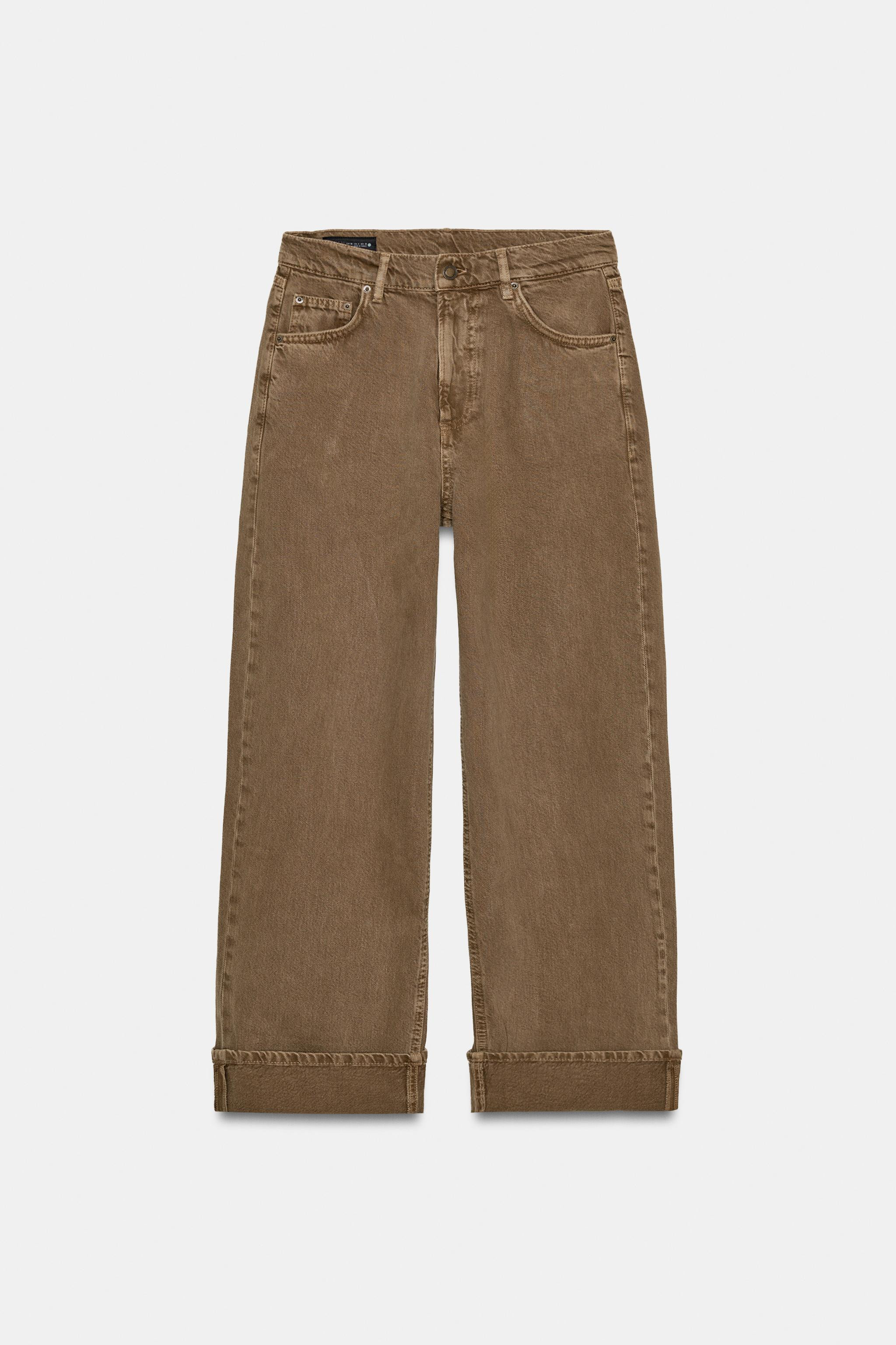 ZW COLLECTION MID-RISE BAGGY JEANS | Zara US