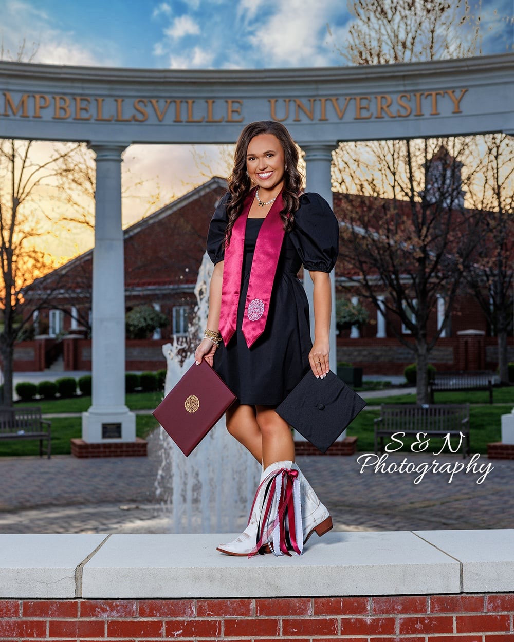 Graduation pictures OOTD 🎓 

Black dress. Cowboy boots. Graduation. Grad. Dress. Outfit ideas. 

#LTKWorkwear #LTKShoeCrush #LTKStyleTip